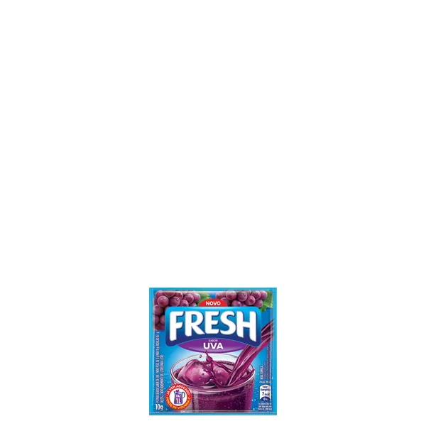Refresco em Pó Fresh Uva 10g