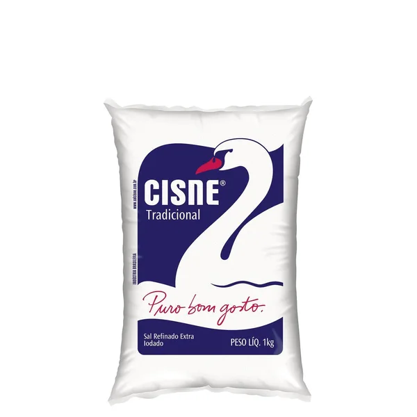 Sal Refinado Cisne 1kg