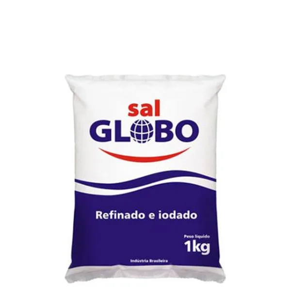 Sal Refinado Globo 1kg