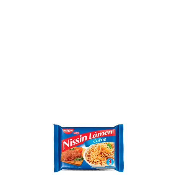 Macarrão Instantâneo Sabor Carne Nissin Miojo 85g