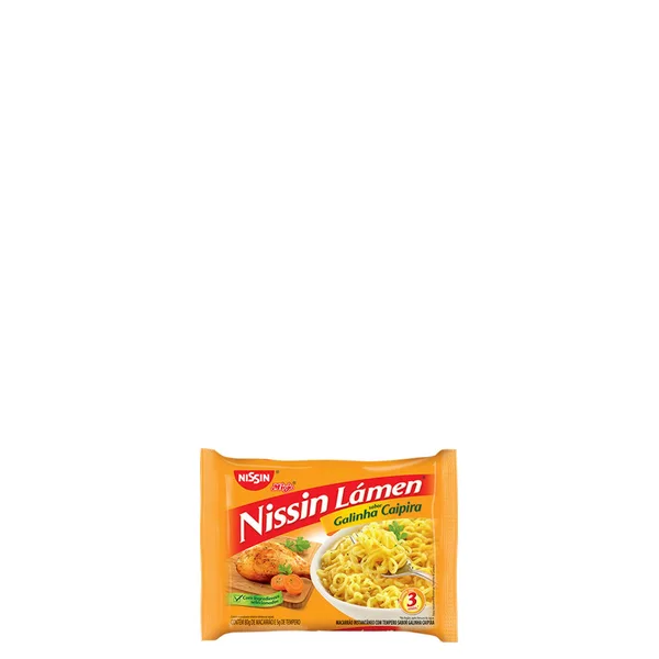 Macarrão Instantâneo Nissin Lamen Galinha Caipira 85g