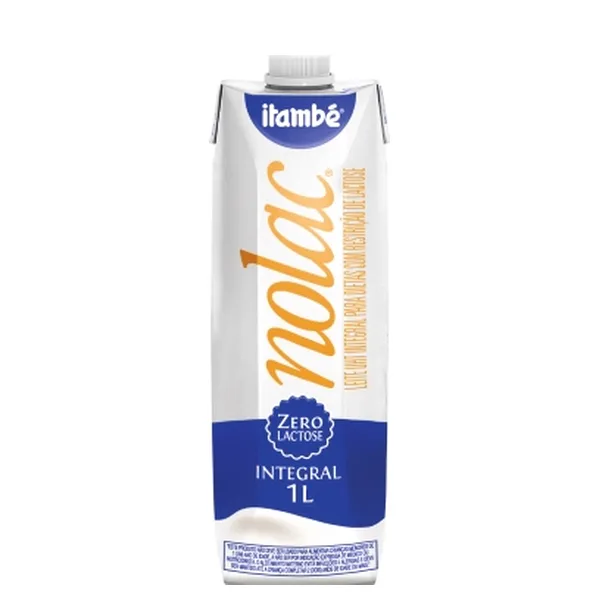 Leite Longa Vida Nolac Integral Tetra Park Itambé 1L