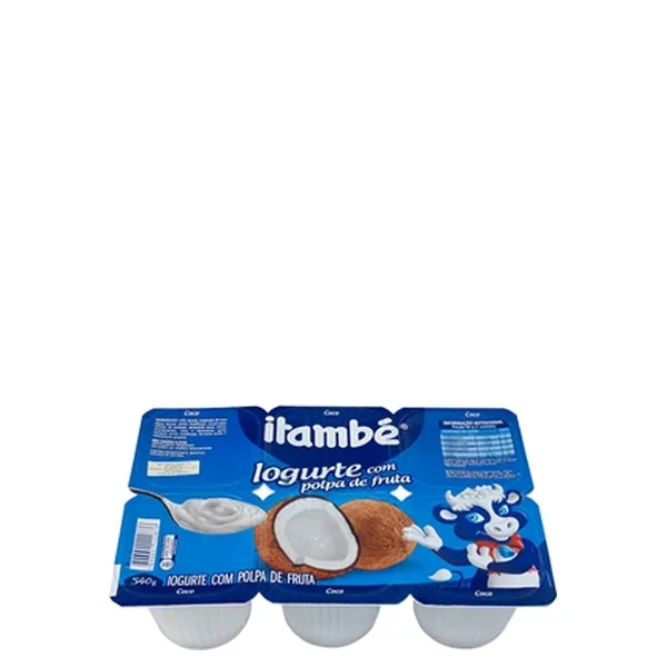 Iogurte Polpa Itambé Coco Bandeija 540g