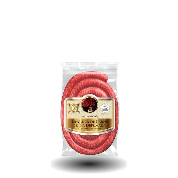 Linguiça Defumada Pernil Que Filé 500g