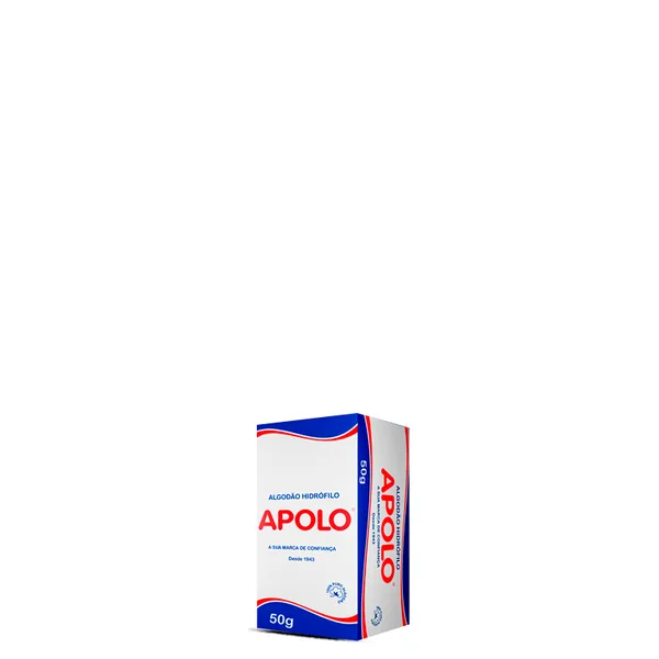 Algodão Hidrófilo Apolo 50g