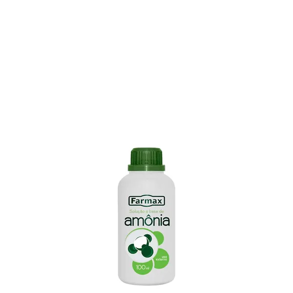 Solução a Base de Amônia Farmax 100ml