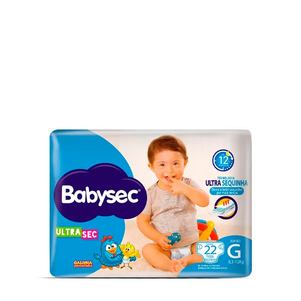 Fralda BabySec Ultrasec G 22un