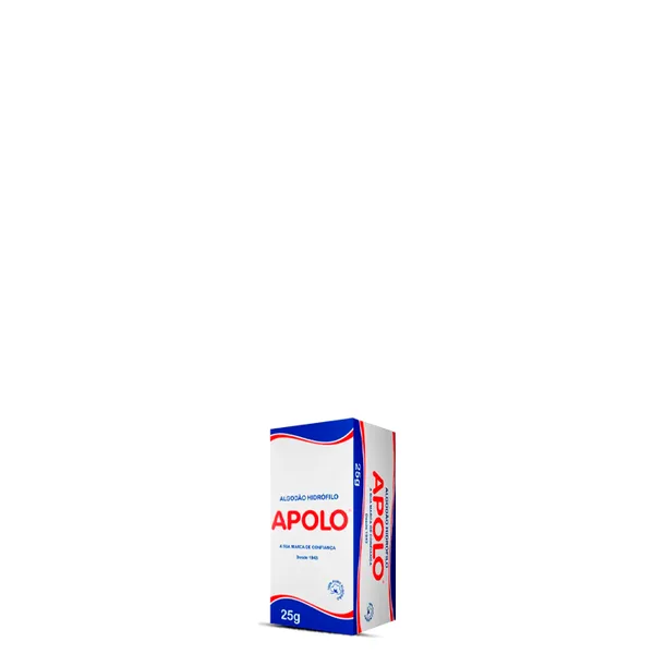 Algodão Hidrófilo Apolo 25g