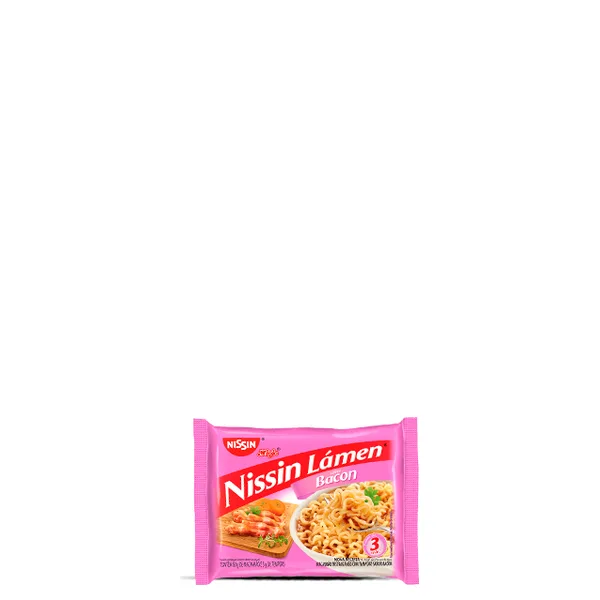 Macarrão Instantâneo Sabor Bacon Nissin Miojo 85g