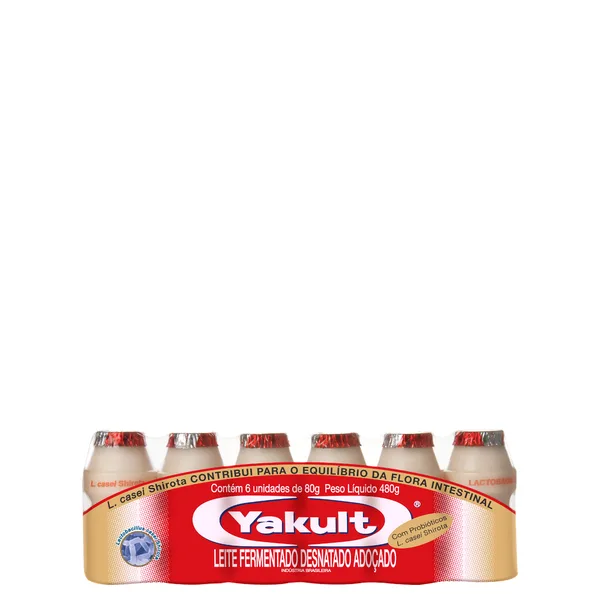 Leite Fermentado Yakult Tradicional 480G