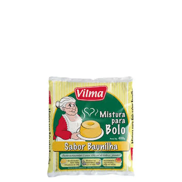 Mistura para Bolo Baunilha Vilma 400gr
