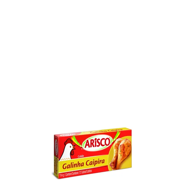 Caldo Galinha Caipira Arisco 114g