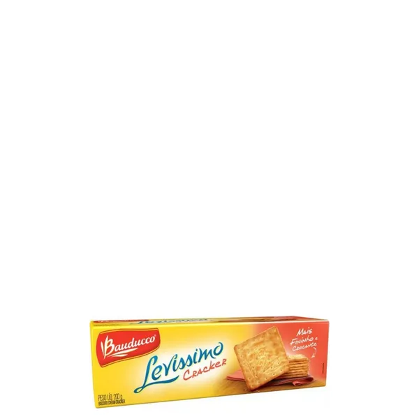 Biscoito Bauducco Levissimo Cream Cracker 200g