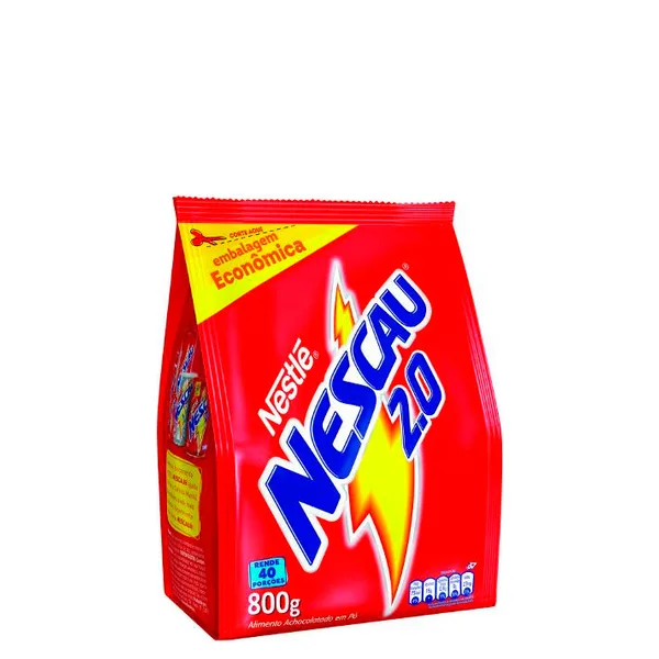 Achocolatado Em Pó Nescau Sachê 800g
