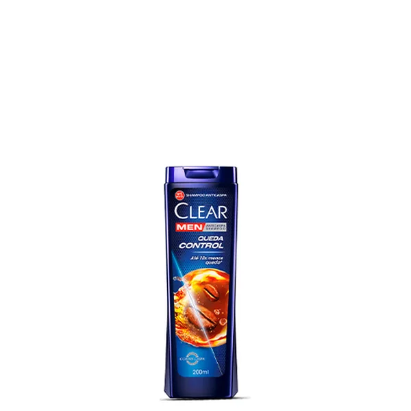 Shampoo Anticaspa Clear Men Queda Control 200ml