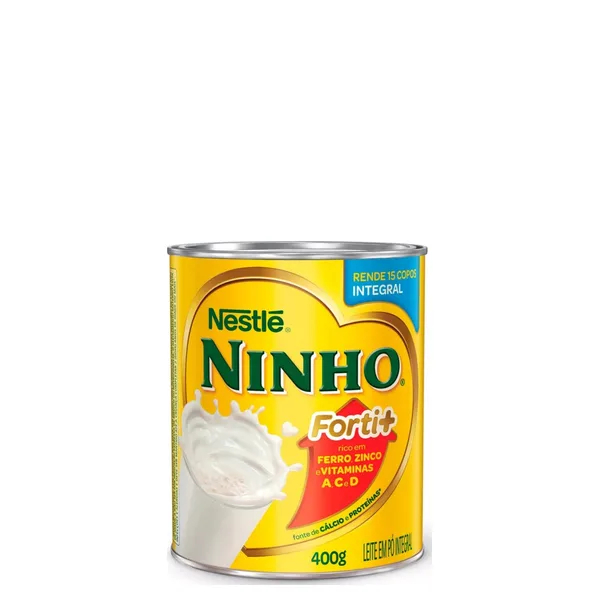 Leite em Pó Integral Ninho 400gr