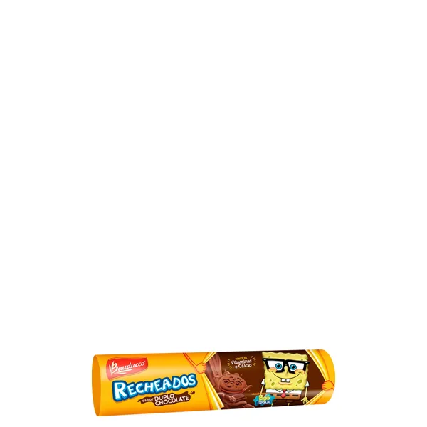 Biscoito Recheado Gulosos Chocolate Bauducco 140g