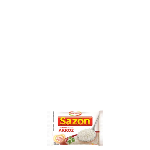 Tempero Arroz Branco Sazon 60gr