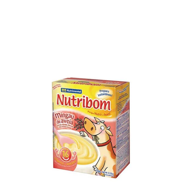 Mingau Nutribom Aveia Caixa 350g