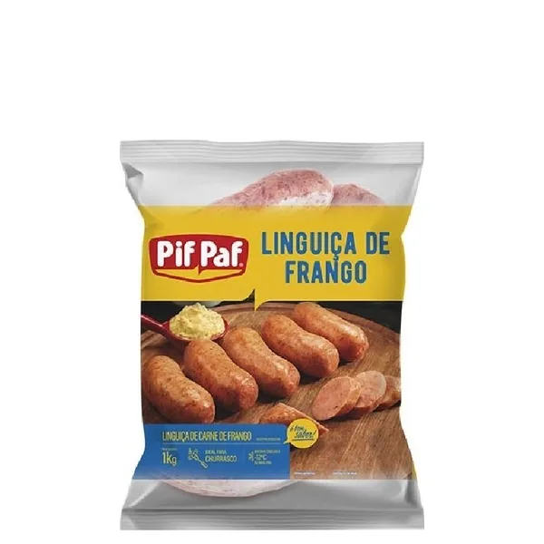 Linguiça Pif Paf de Frango PCT 1kg