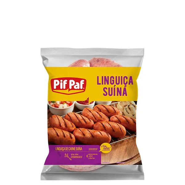 Linguiça Suína Pif Paf 1kg
