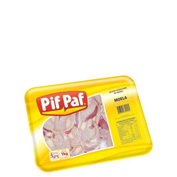 Moela de Frango Pif Paf Bandeja 1kg