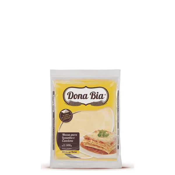 Massa Para Lasanha Dona Bia 500gr