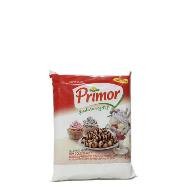 Gordura Vegetal Primor 500gr