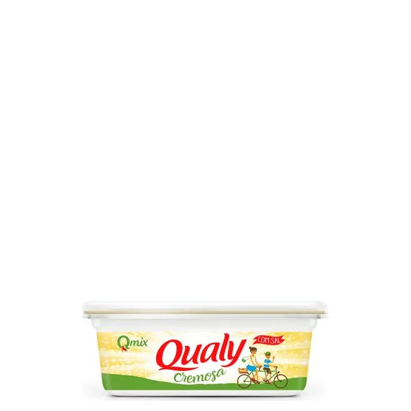 Margarina Cremosa com Sal Qualy Pote 250gr