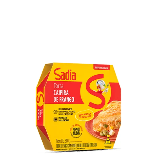 Torta de Frango Caipira Sadia 500g