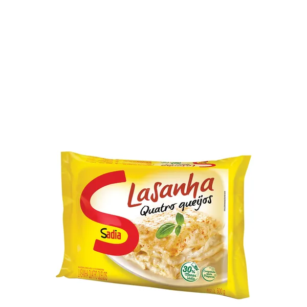 Lasanha 4 Queijos Sadia 600gr