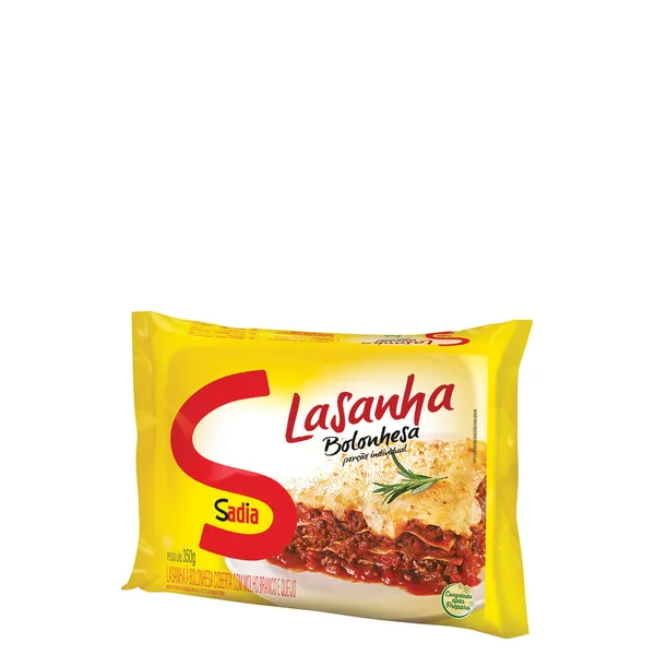 Lasanha à Bolonhesa Sadia 600gr