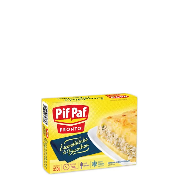 Escondidinho de Bacalhau Pif Paf 350gr