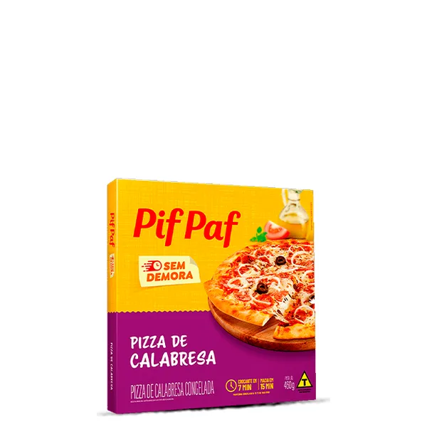 Pizza Calabresa Pif Paf 460g