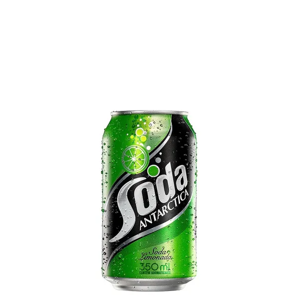 Refrigerante Soda Limão Antarctica Lata 350 ml