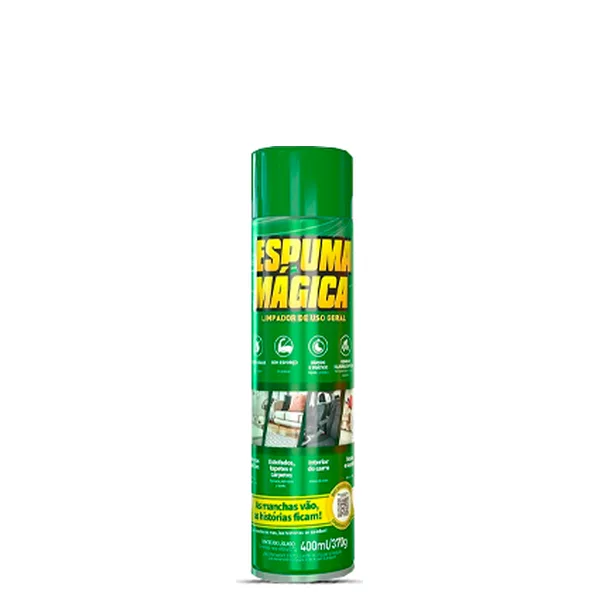 Limpador Automotivo Espuma Mágica 400ml