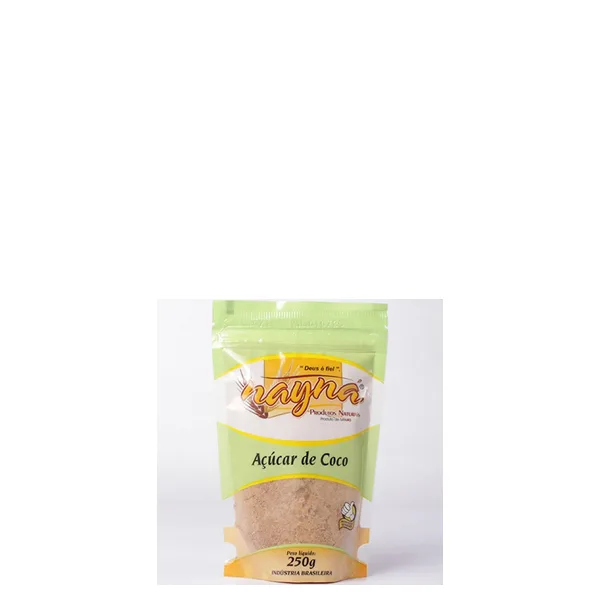 Açúcar de Coco Nayná Pacote 250gr
