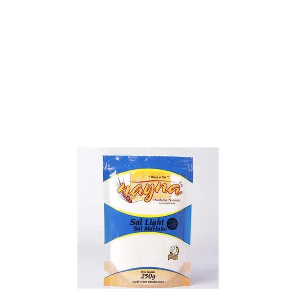 Sal Refinado Light Nayná Pacote 250gr