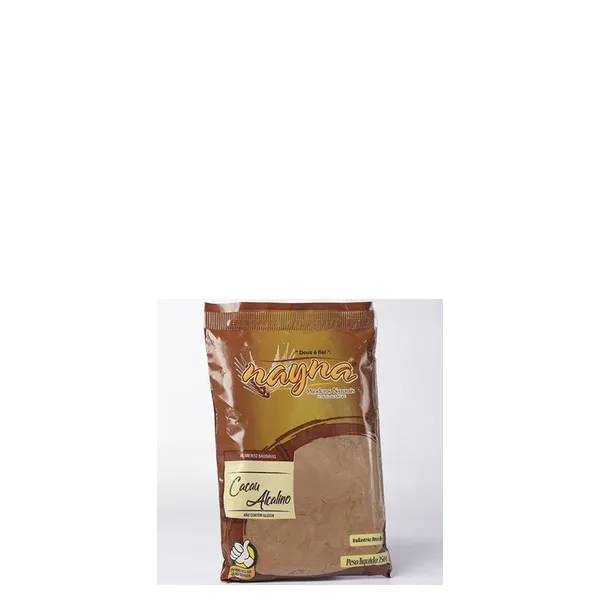 Cacau Alcalino Nayná Pacote 250gr