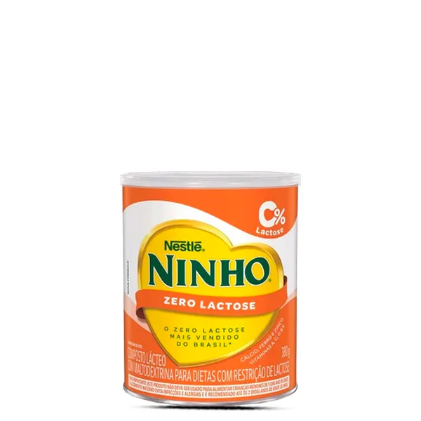 Composto Lácteo Ninho Zero Lactose 380g