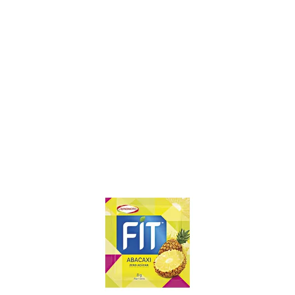Refresco em Pó Zero Açúcar sabor Abacaxi Fit 8gr
