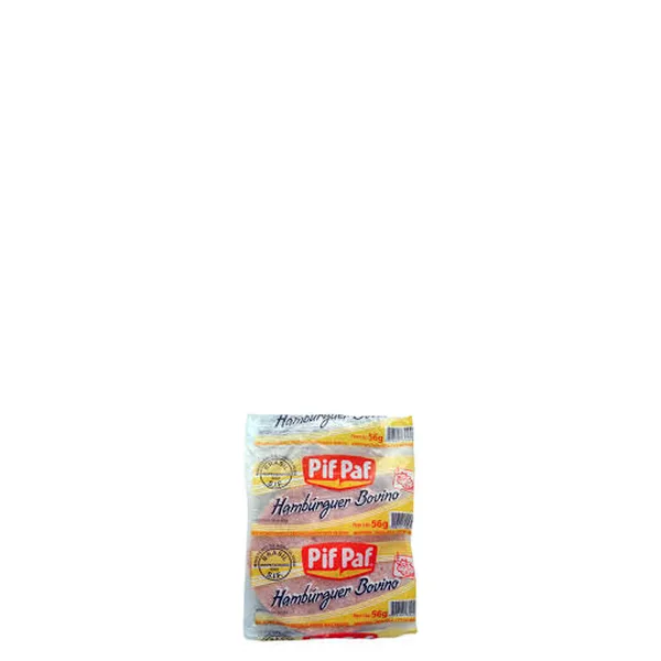 Hamburguer de Carne Bovina Pif Paf à Granel 56gr