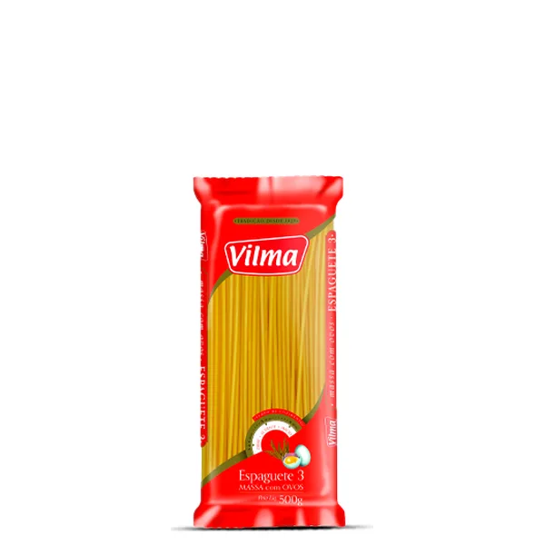 Macarrão Espaguete nº3 Ovos Vilma 500g