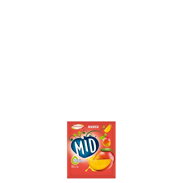 Refresco em Pó sabor Manga Mid 25gr