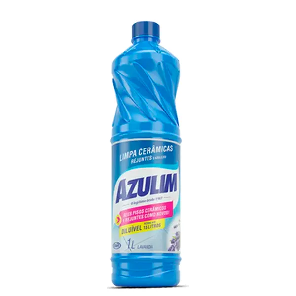 Limpa Cerâmica e Azulejo Azulim 1L
