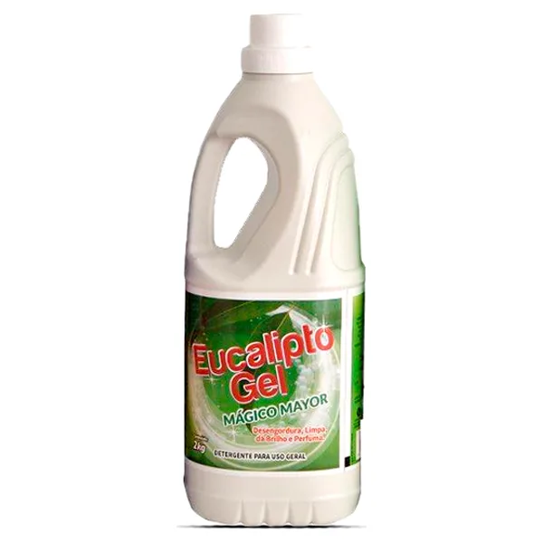 Detergente Eucalipto Gel Magico Mayor 2KG
