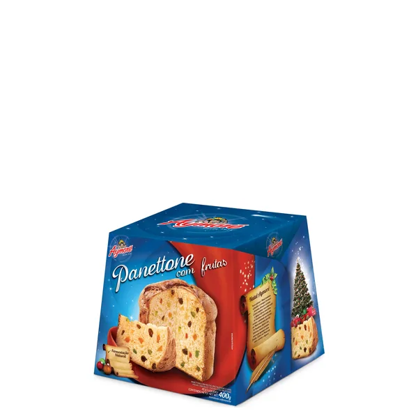 Panettone com Frutas Cristalizadas Aymoré 400gr