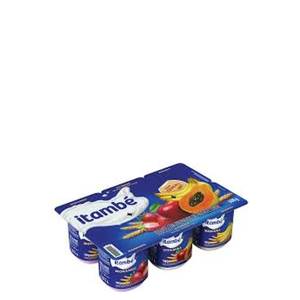 Iogurte Polpa de Frutas com Cereais Itambé Bandeja 600gr