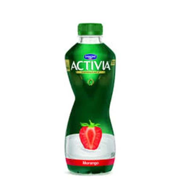 Leite Fermentado Activia sabor Morango Danone 850gr