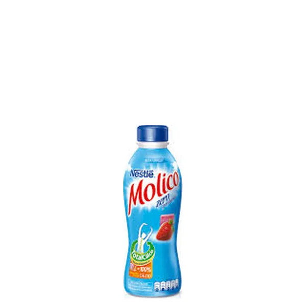 Iogurte Molico sabor Morango Nestlé Garrafa 170gr